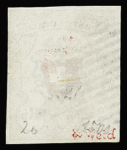 Poste Locale mit Kreuzeinfassung, Type 22, mit kräftigen
