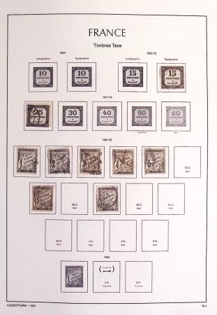 1849-2013, Deux collections de France, la première