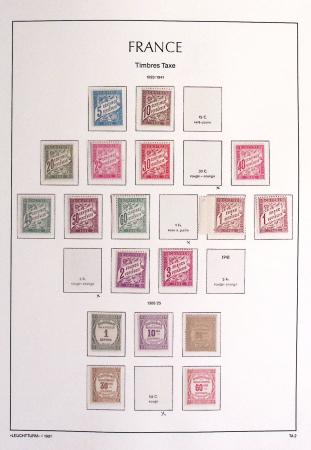 1849-2013, Deux collections de France, la première