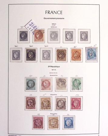 1849-2013, Deux collections de France, la première