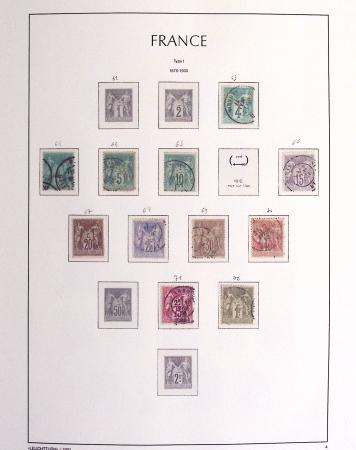 1849-2013, Deux collections de France, la première