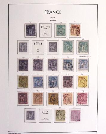 1849-2013, Deux collections de France, la première
