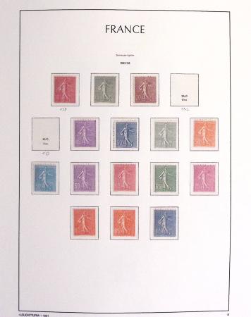 1849-2013, Deux collections de France, la première