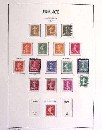 1849-2013, Deux collections de France, la première