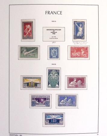 1849-2013, Deux collections de France, la première