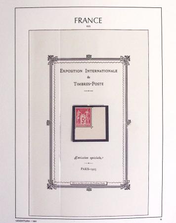 1849-2013, Deux collections de France, la première