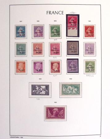 1849-2013, Deux collections de France, la première
