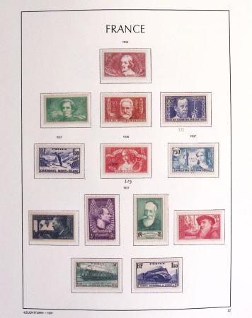 1849-2013, Deux collections de France, la première