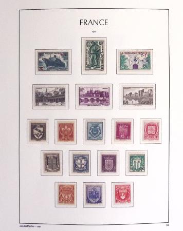 1849-2013, Deux collections de France, la première