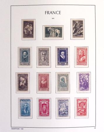 1849-2013, Deux collections de France, la première