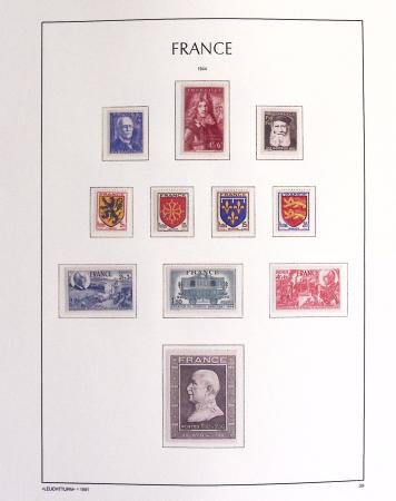 1849-2013, Deux collections de France, la première