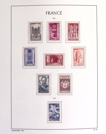 1849-2013, Deux collections de France, la première