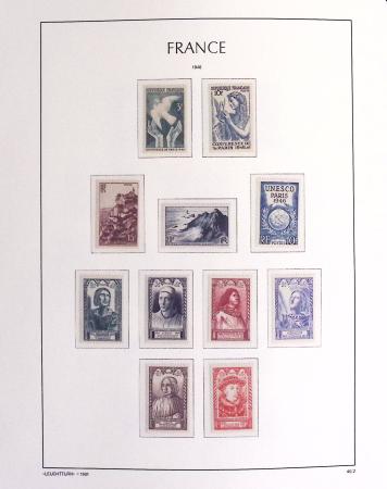 1849-2013, Deux collections de France, la première