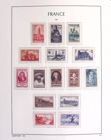 1849-2013, Deux collections de France, la première