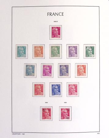 1849-2013, Deux collections de France, la première