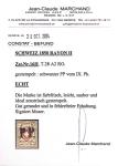 Type 28 A2/RO zentrisch entwertet mit schwarzem PP
