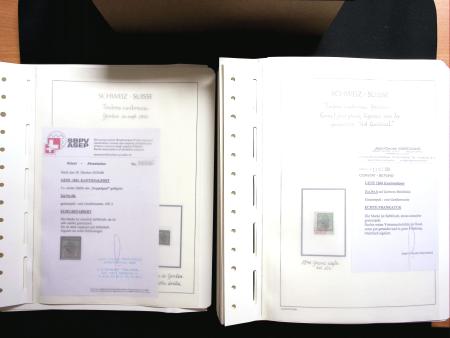 1843-2013 Reichhaltige Sammlung Schweiz in 8 Leuchtturm