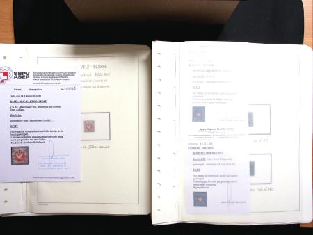 1843-2013 Reichhaltige Sammlung Schweiz in 8 Leuchtturm