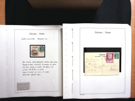 1843-2013 Reichhaltige Sammlung Schweiz in 8 Leuchtturm