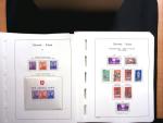 1843-2013 Reichhaltige Sammlung Schweiz in 8 Leuchtturm