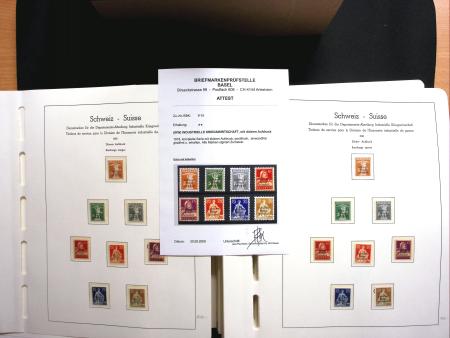 1843-2013 Reichhaltige Sammlung Schweiz in 8 Leuchtturm