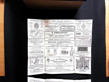 1881 10pf Schild Werbungsganzsache: Uhrmacher, Antiquitäten,