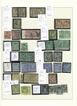 1849-1937, Très belle collection de France en un volume,