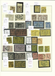 1849-1937, Très belle collection de France en un volume,
