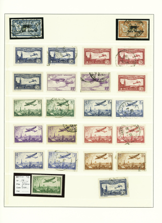 1849-1937, Très belle collection de France en un volume,