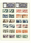 1849-1937, Très belle collection de France en un volume,