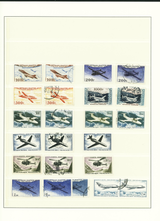 1849-1937, Très belle collection de France en un volume,