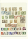 1849-1937, Très belle collection de France en un volume,