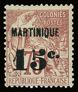N°18 15c s. 75c rose, neuf *, TB Signé Calves