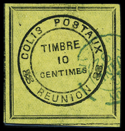 COLIS POSTAUX N°1 obl., (trou d'épingle), B/TB