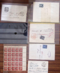 1850-1950, Ensemble de lettres comprenant 16 lettres