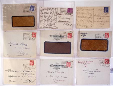 1933-40 Environ 300 lettres sélectionnées, la plupart