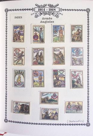 1914-18, Extraordinaire collection principalement de