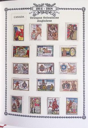 1914-18, Extraordinaire collection principalement de