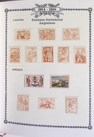 1914-18, Extraordinaire collection principalement de