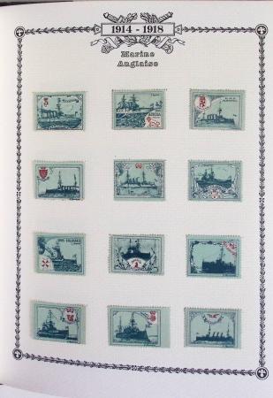1914-18, Extraordinaire collection principalement de