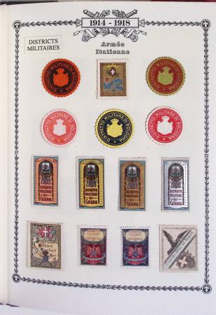 1914-18, Extraordinaire collection principalement de