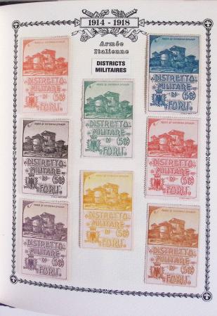 1914-18, Extraordinaire collection principalement de