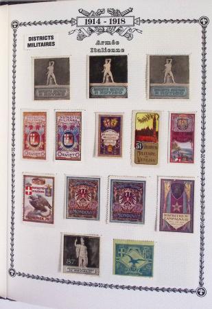 1914-18, Extraordinaire collection principalement de