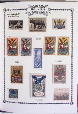 1914-18, Extraordinaire collection principalement de