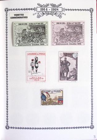 1914-18, Extraordinaire collection principalement de