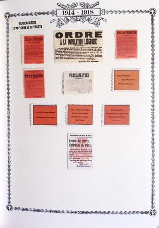 1914-18, Extraordinaire collection principalement de