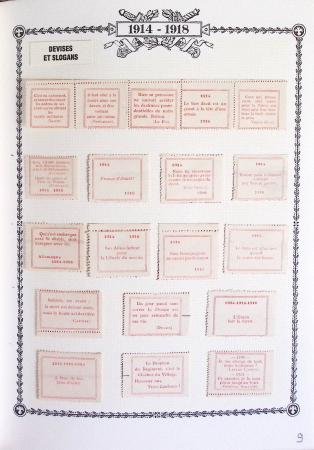 1914-18, Extraordinaire collection principalement de