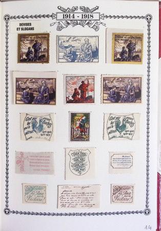 1914-18, Extraordinaire collection principalement de