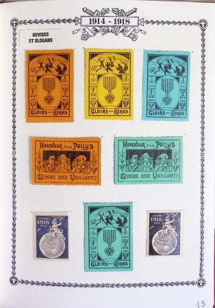 1914-18, Extraordinaire collection principalement de