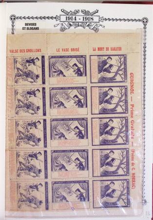 1914-18, Extraordinaire collection principalement de